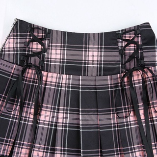 Kimmiy 2021 faldas de encaje de Moda para mujer/faldas/faldas/faldas de cuadros/ropa de calle | Faldas (8)