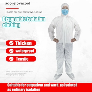 Adbr Hazmat traje Anti-Virus protección ropa de seguridad mono desechable lavable F Martijn