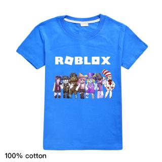 2020 ropa de niños ROBLOX niños Summrt manga corta Tops camiseta niñas moda camisetas niños Casual nuevas camisetas