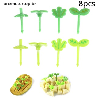 8 pzas tenedores De Frutas/Palitos/almuerzo/sala/pequeño/tenedor Para niños (Br)