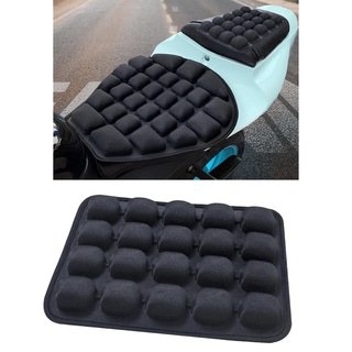 [precio De actividad] cómodo cojín 3D asiento trasero para motocicleta, cojín de aire, almohadilla de aire Cruiser al aire libre, Touring