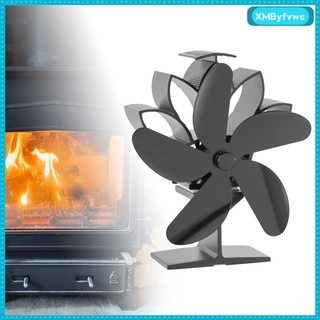 Mejora el ventilador de la estufa de calor Chimenea Hogar Circulacin de
