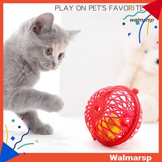 Wmp jaula/pelota De peluche Divertida interactiva Para Gatos/Gatos/mascotas