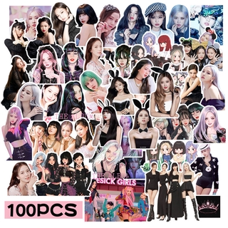 Vg 100 pzas stickers Blackpink nuevo Álbum de recortes Jennie Lisa