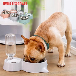 [flymesitbghy] alimentador de agua para perro gato, gatito, bebida, comida