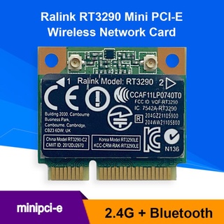 dream rt3290 150m 2.4ghz bluetooth compatible 3.0 media mini pci-e wifi adaptador de tarjeta de red