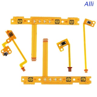 Alli 5 en 1 ZL ZR L SL SR botón cinta Flex Cable controlador de repuesto pieza de reparación Compatible Con interruptor Joy Con