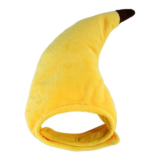 Keepfaith - sombrero para mascotas, diseño de peluche, diseño de plátano, tamaño único