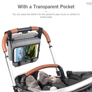 Baby Essentials bolsa de pañales bolsa de cochecito de bebé bolsa de asiento de coche bolsa de almacenamiento Lar (7)