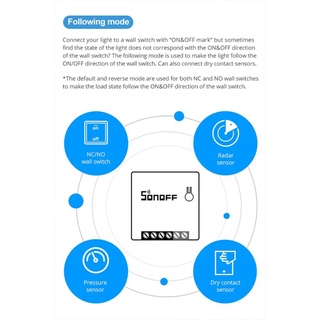 RICH Interruptor Inteligente SONOFF-Wifi automatización del hogar-Inteligente-SONOFF-MINI base R2 CCGET (4)