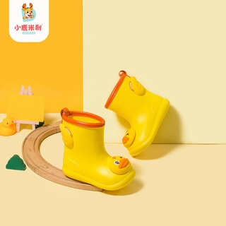 Los niños zapatos de lluvia bebé equipo de lluvia botas de lluvia cubierta nuevo lindo de dibujos animados zapatos de agua