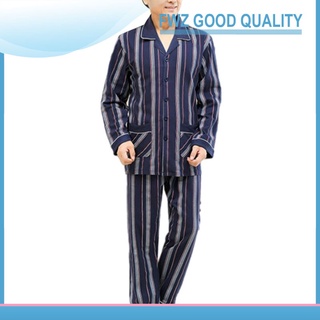 Fwz Pijama De algodón XL talla 100% para hombre con botones