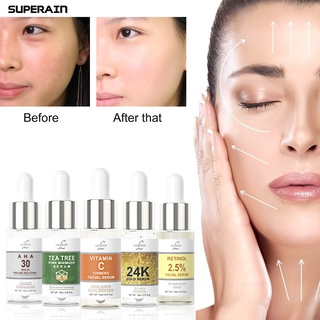superain 15ml lewedo cara esencia retráctil poros hidratante ligero 24k maquillaje líquido colágeno suero para mujeres (4)