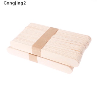 [Gongjing2] 100 piezas de madera para depilación corporal, espátula de cera