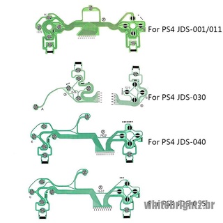 <White> placa de circuito de cinta de botones de repuesto para PS4 PRO película conductiva flex Cable