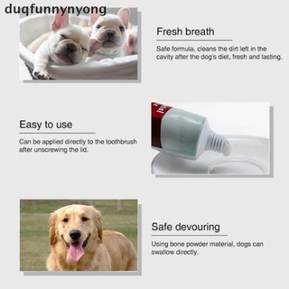 [duq] perro gato comestible pasta de dientes limpieza mal aliento mancha dientes mascotas suministros de limpieza