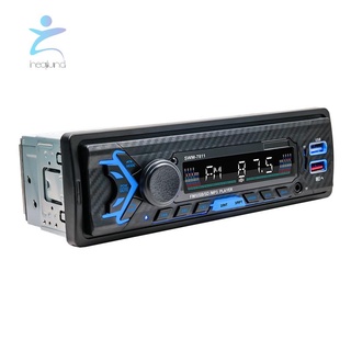 12V Universal Dual USB Car Bluetooth MP3 Player FM Radio USB AUX Input Controller with Wireless Remote Control Receiver