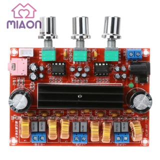 Miaon TPA3116D2 50Wx2 +100W 2.1 canal Digital Subwoofer amplificador de potencia placa