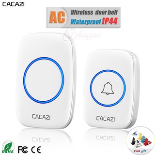 Cacazi HYA10 timbre inalámbrico impermeable IP44