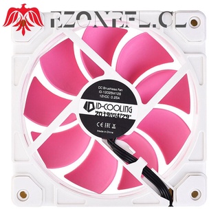 ezonefl id-cooling zf-12025-rosa argb 120mm silencioso pc box ventilador de refrigeración para cpu enfriador