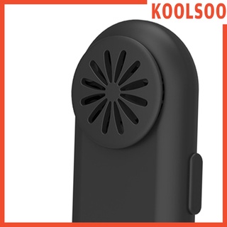 [Koolsoo] Clip en la máscara facial ventilador USB recargable cubierta cara deportes al aire libre escudo facial enfriador 3 velocidades purificador de aire enfriador
