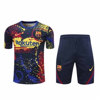 2021 Camiseta De fútbol Barcelona Grafit entrenamiento De la mejor calidad Thai (1)