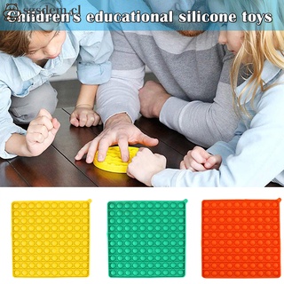 foxmind silicona prensado sensorial juguete de escritorio matemático juego burbuja hasta aliviar el estrés rompecabezas para niños matar tiempo