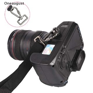 [oneaugust] accesorios de cámara 1/4" adaptador de tornillo + gancho de conexión para cinturón de hombro rápido.