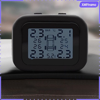 sistema de monitoreo de presión de neumáticos tpms con 4 sensores externos (2)