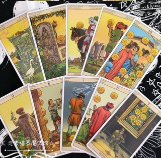 💓El precio más bajo💓 New vision Shine smith Waite Tarot cartas inglés español francés palabra adivinación destino holográfico Tarot juego de cartas juego de mesa para niñas <nuevo> (3)