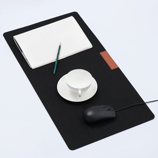 rhig - alfombrilla de escritorio moderna para ratón, teclado suave, alfombrilla de ratón, mesa de oficina, fieltro de lana, colorido, ordenador portátil, cojín multicolor (5)