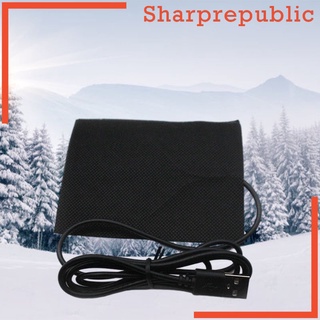 [SHARPREPUBLIC] Almohadillas de calefacción eléctrica para ropa de invierno calentada chaqueta cintura vientre calentamiento alfombrilla calentador almohadillas de calor (5)