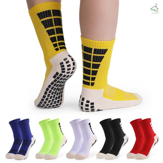 Trekking calcetines de fútbol antideslizantes de compresión para hombre/calcetines deportivos para baloncesto/voleibol/voleibol/correr/senderismo (7)