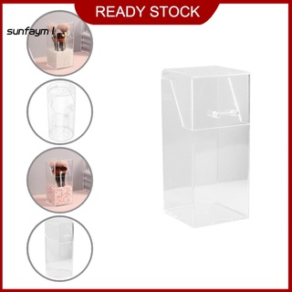 sunfa - contenedor de almacenamiento de plástico para maquillaje, resistente a las caídas, para mesa de vestir