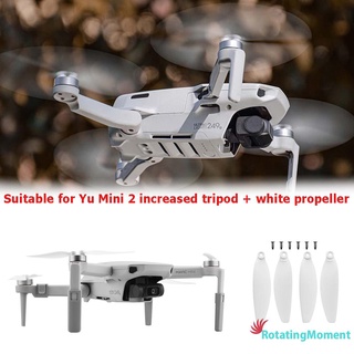 drone hélices cuchillas de aterrizaje kit de piezas de repuesto para dji mini 1/2 (5)