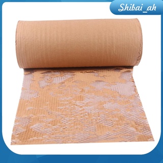 [shibai_ah] Rollo de papel Kraft de embalaje de papel de panal de abeja envoltura perforada-Packing1 rollo de panal rollo de envoltura para embalaje,