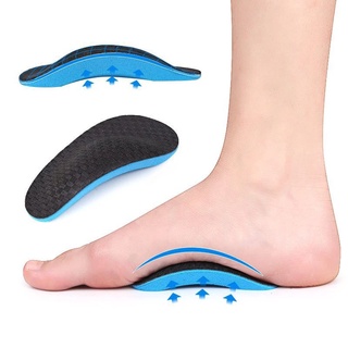 🙌 [hombres mujeres EVA pies planos arco apoyo plantillas ortopédicas almohadillas] [Slimming terapia corporal acupresión alivio del dolor cojín zapato] [perdida de peso relajación salud plantillas de pie] tEsF (1)