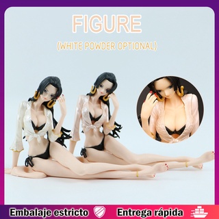 figura de una pieza modelo sexy bikini hancock figura en traje de baño sentado postura estatua regalo para ventilador de anime japonés