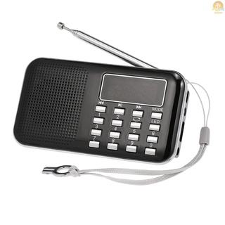 y-896 mini radio fm digital portátil 3w estéreo altavoz reproductor de audio mp3 de alta fidelidad calidad de sonido con pantalla de 2 pulgadas soporte de pantalla usb unidad tf tarjeta aux-in auriculares