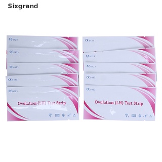 [sixgrand] tiras de prueba de orina de ovulación lh test tiras kit de respuesta ovulación 99% precisión cl