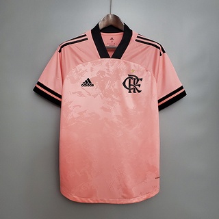2020/2021 camiseta De fútbol De Flamengo Rosa De la mejor calidad Thai