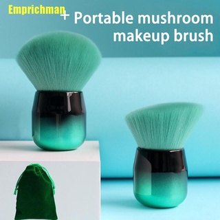 [emprichman] 1 pza brocha de maquillaje para base de rostro/rubor/cepillo suave de cabeza de seta/herramientas cosméticas