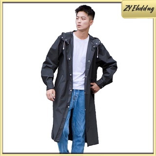 Raincoat Portable EVA Rain Coats Jacket Poncho Adult Junior Walking Rainwear (2)