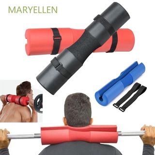 maryellen - funda protectora para el cuello (45 x 10 cm, gimnasio, equipo de fitness, barra, soporte trasero, espuma, levantamiento de pesas, almohadilla de hombro, multicolor)
