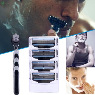 [RGL] Cuchillas de afeitar de los hombres Premium flexibles cuchillas de repuesto de afeitar Trimmer para hombres