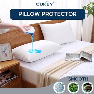 Protector de almohada impermeable a prueba de chinches Hotel funda de almohada hipoalergénico Anti ácaros promover el sueño