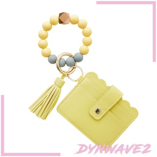 [Dynwave2] cartera de muñeca para mujer, identificación, tarjeta de crédito, pulsera, llaveros (1)