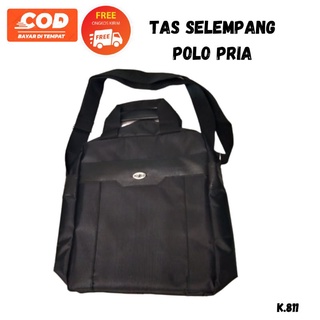 Los hombres Polo Sling Bag/hombres Sling Bag/negro Sling Bag/bolso de cabestrillo/Polo Sling Bag/ Slingbag Sling Bag y envío gratis