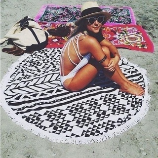 150*150 cm tapiz bohemio boho mandala tapiz hippie alfombra de yoga mantel de playa