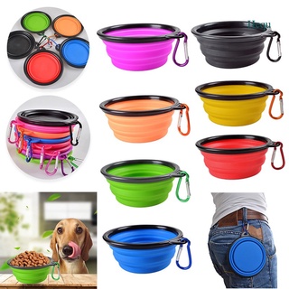 Hequ Silicone Bowl Pet Folding Portable Dog Bowls Wholesale for Food the Dog Drinking Water Bowl Pet Bowls